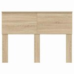 vidaXL Tête de lit Chêne Sonoma 135 cm Bois d'ingénierie