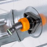 vidaXL Chariot d'enrouleur de tuyau de 110 m 1/2" ou 80 m 3/4" acier