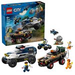 Lego 60449 - City La course-poursuite de la voiture de police tout-terrain