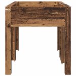 vidaXL Lit Superposé pour Enfants Bois ancien 90 x 190 cm