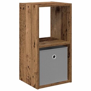 vidaXL Table de chevet avec tiroir Bois ancien 30 5 x 27 x 59 5 cm