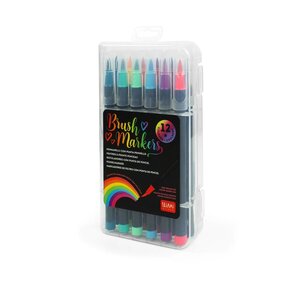 Legami BUMA0001 - Set de 12 Feutres à Pointe Pinceau