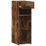 vidaXL Buffet chêne fumé 30x42 5x93 cm bois d'ingénierie