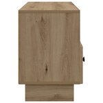 vidaXL Meuble TV 102 x 34 5 x 50 cm Chêne artisanal Bois d'ingénierie