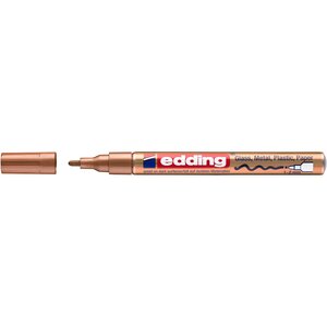 Marqueur Peinture Brillante 751 Cuivre Pointe Ronde 1-2 mm EDDING