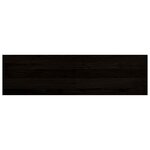 vidaXL Marches d'escalier 2 Pièces marron foncé 90x30x2 cm chêne massif