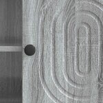 vidaXL Meuble TV Sonoma gris 102 x 34 5 x 50 cm Bois d'ingénierie