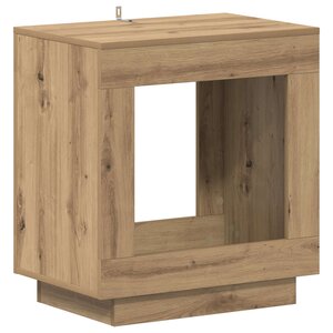 vidaXL Table d'appoint Chêne artisanal 60 x 40 x 65 cm