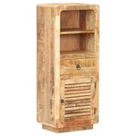 vidaXL Buffet 45x32x110 cm Bois de manguier brut