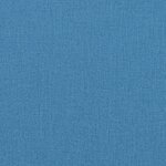 vidaXL Coussins de chaise à dossier haut lot de 6 bleu mélangé tissu
