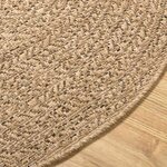 vidaXL Tapis ZIZUR Marron 200 x 140 cm Polypropylène