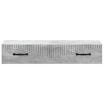 vidaXL Table d'appoint murale 87 5 x 34 5 x 17 cm Bois d'ingénierie
