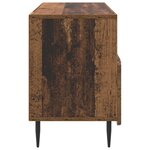 vidaXL Meuble TV Bois ancien 102 x 34 5 x 50 cm Bois d'ingénierie