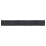 vidaXL Tapis rectangulaire gris 60x500 cm bambou
