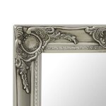 vidaXL Miroir mural style baroque 50x50 cm Argenté