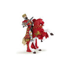 Figurine Roi Richard Coeur de Lion Rouge - Papo  Héros des Croisades