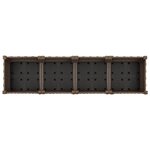 vidaXL Lit surélevé 160x40x71 cm Polypropylène