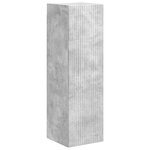 vidaXL Ensemble meuble TV 4 Pièces Gris béton Bois d'ingénierie