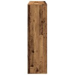 vidaXL Étagère séparatrice de pièce vieux bois 102x29x103 5 cm