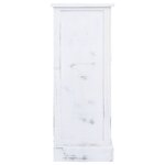 vidaXL Armoire à tiroirs Blanc 60x30x75 cm Bois