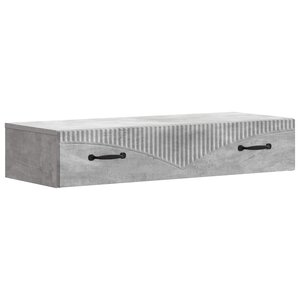 vidaXL Table d'appoint murale 87 5 x 34 5 x 17 cm Bois d'ingénierie