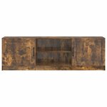 vidaXL Meuble TV Chêne fumé 150 x 31 x 47 cm Bois d'ingénierie