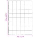 vidaXL Duvet d'été simple Argenté 200 x 155 cm Satin et Microfibre