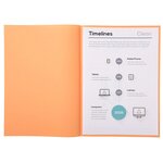 Paquet de 100 sous-chemises SUPER 60 22x31cm Assorties x 10 EXACOMPTA