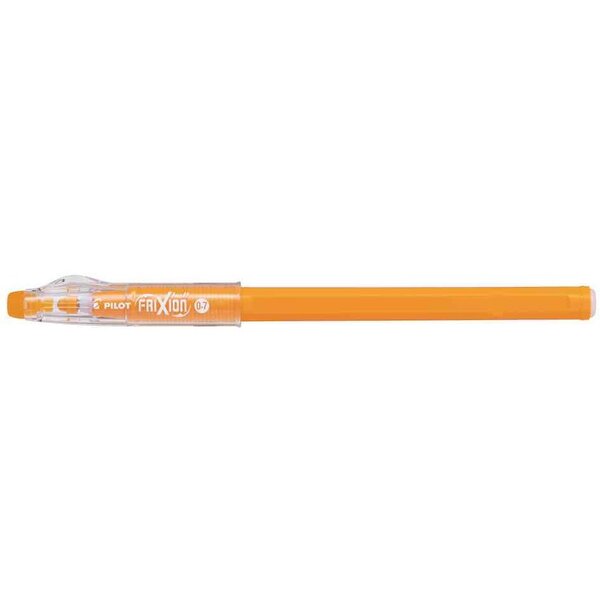 Stylo roller frixion ball sticks 07  orange pilot