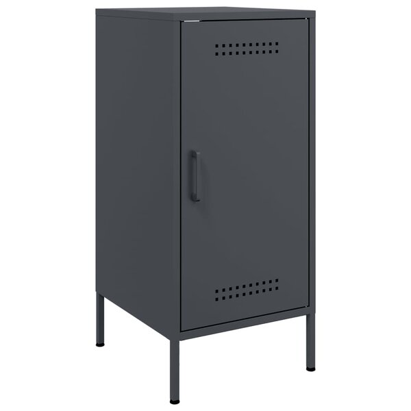 vidaXL Buffet anthracite 36x39x79 cm acier