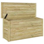 vidaXL Boîte de rangement 44x119x57 cm Bois imprégné de pin