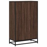 vidaXL Bibliothèque chêne marron 65 5x33x107 5 cm bois d'ingénierie