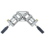 vidaXL Pince d'angle à manche double 95 mm Aluminium