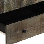 vidaXL Buffet 60x33x100 cm bois de manguier massif