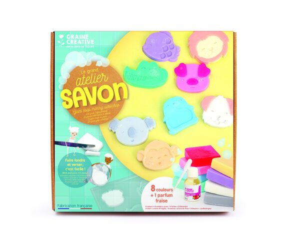 Coffret Atelier Savon Animaux