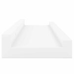 vidaXL Étagères murales 4 Pièces Blanc 40x9x3 cm