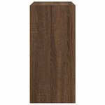 vidaXL Bibliothèque chêne marron 31x24x52 cm bois d'ingénierie