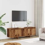vidaXL Meuble TV vieux bois 120x30x40 5 cm bois d'ingénierie