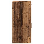 Buffet vidaXL en vieux bois 30x42 5x93 cm en bois d'ingénierie