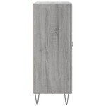 vidaXL Buffet sonoma gris 69 5x34x90 cm bois d'ingénierie