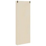vidaXL Étui d'affichage Marron 21 x 4 5 x 59 cm Bois d'ingénierie
