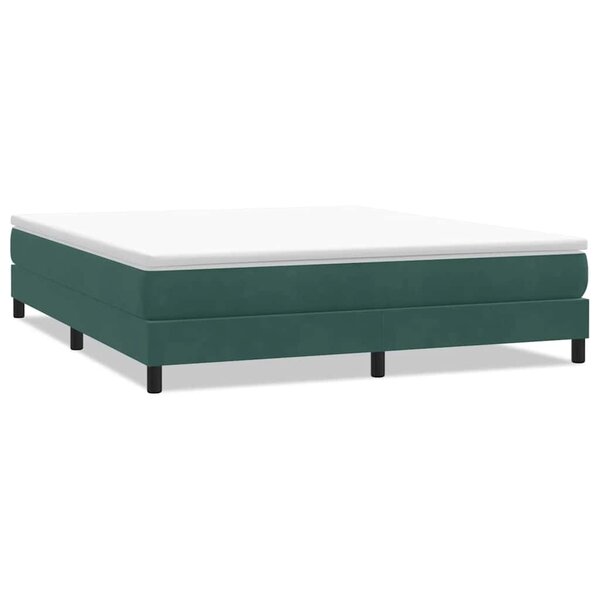 vidaXL Sommier à lattes de lit sans matelas 180x210 cm velours
