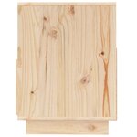 vidaXL Meuble TV 140x37x50 cm Bois de pin massif