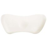 vidaXL Coussin de Dos avec oreiller Gris 47 5 x 23 x 12 cm Maille 4D