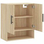 vidaXL Armoire murale chêne sonoma 60x31x70 cm bois d'ingénierie