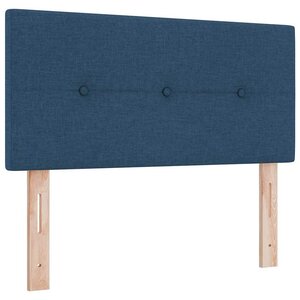 vidaXL Tête de lit avec tête de lit Bleu 100 cm tissu