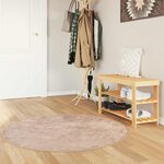 vidaXL Coureur de Tapis MARSA Sable 120 x 120 cm Polyester et PVC