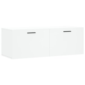 vidaXL Armoire murale blanc 100x36 5x35 cm bois d'ingénierie