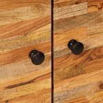 vidaXL Buffet de Rangement avec stockage Marron 60 x 33 x 100 cm