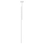 vidaXL Tête de lit Blanc Brillant 75 cm Bois d'ingénierie